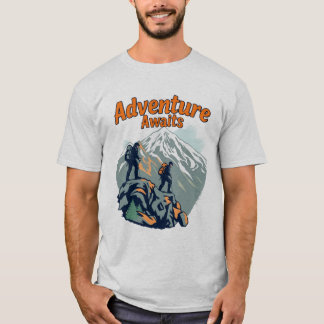 Camiseta Inspiração T-Shirt para viajantes, exploradores