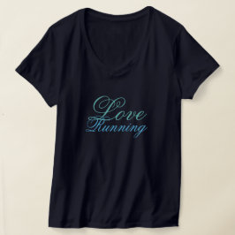 Camiseta Inspiração Wearable Amor Executando