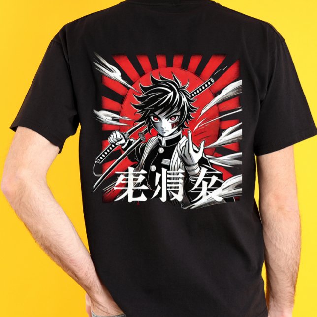 camiseta inspirada em anime e manga (Criador carregado)