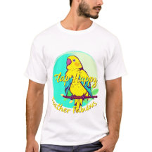 Camiseta inspirada em pássaros para a natureza e A