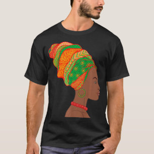 Camiseta inspirada pelos afro-americanos para a hi