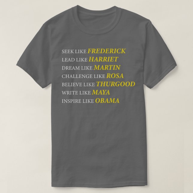 Camiseta Inspirado por Heroes (Frente do Design)