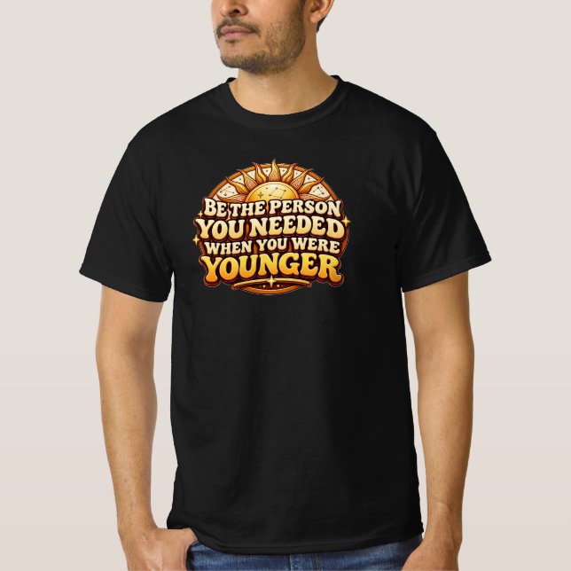 Camiseta Inspiradora com Citação Retro (Frente)