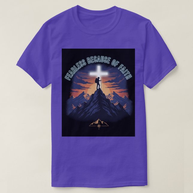 Camiseta Inspiradora de Montanha (Frente do Design)