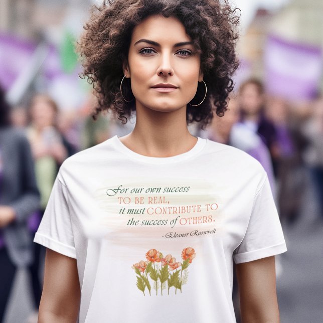 Camiseta Inspiradora de Sucesso (Criador carregado)