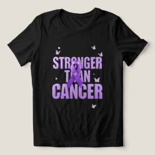 *Camiseta Inspiradora Mais Forte que o Câncer – Es