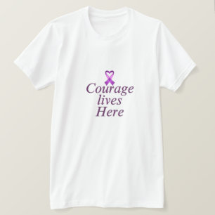 Camiseta Inspiradora Mais Forte que o Câncer – Esp