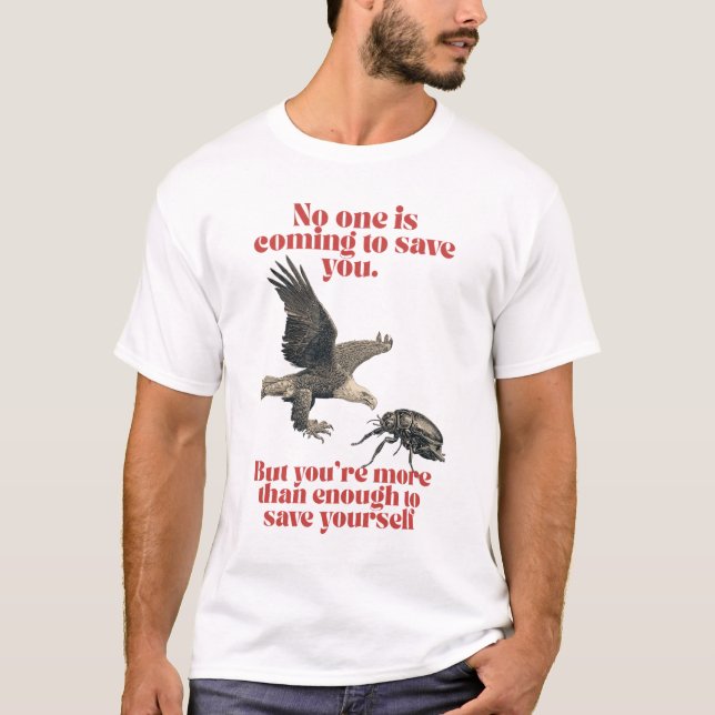 Camiseta Inspiradora Masculina  (Frente)