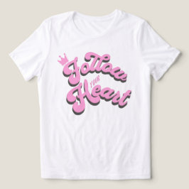 Camiseta Inspiradora Siga Seu Coração