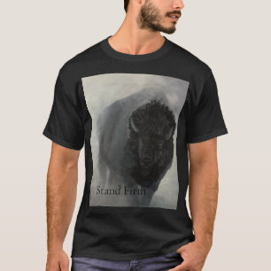 Camiseta Inspiradora Stand Firm Bison
