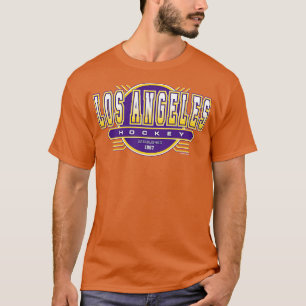 Camiseta Inspirados pelo Retro Vintage Retro Hockey de Los 