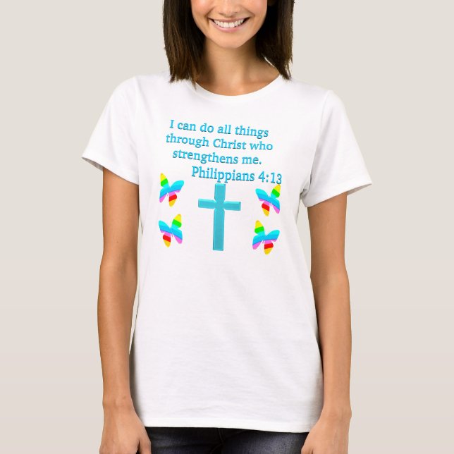 CAMISETA INSPIRANDO FILPÍPIOS DESIGN 4:13 (Frente)