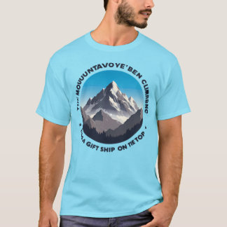 Camiseta Inspirational Mountain Quote Shirt - Gift Shop Hum