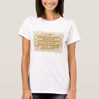 Camiseta Inspirational Quote for Women T-Shirt