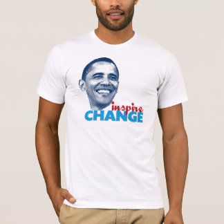 Camiseta Inspire a mudança - Barack Obama