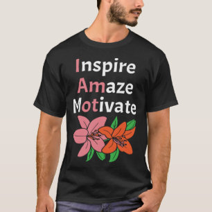 Camiseta Inspire Amaze Motivate Occupational Therapy