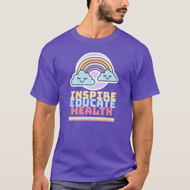CAMISETA INSPIRE EDUCATE HEALTH (Frente)