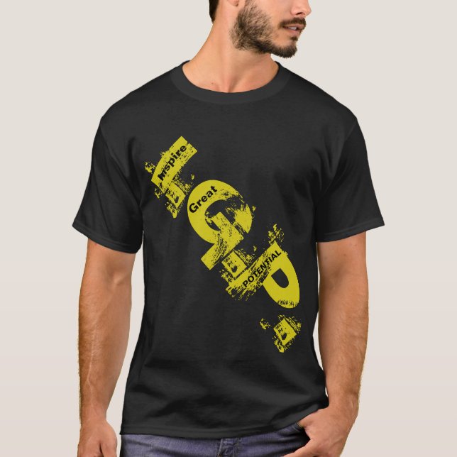 Camiseta Inspire Excelente de Design (IGP) - Estilo 1 (Frente)