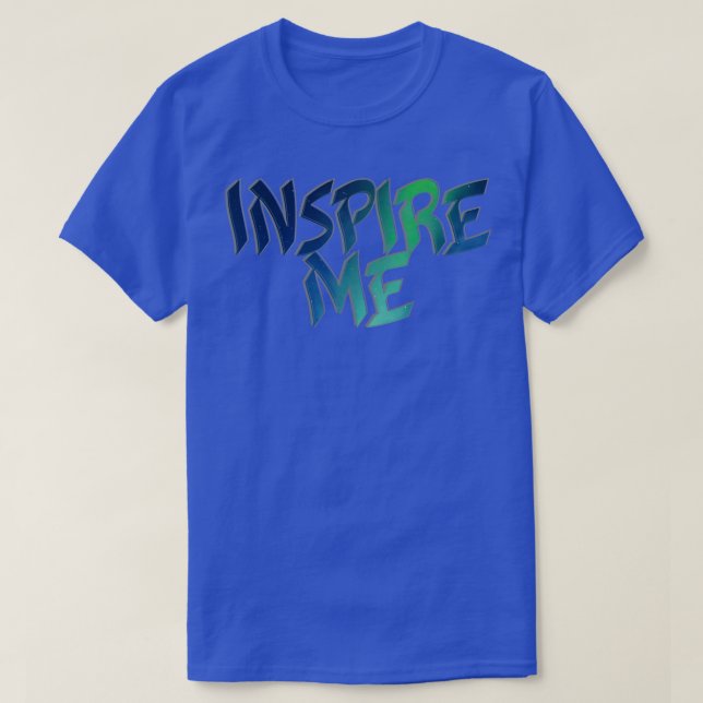 CAMISETA INSPIRE-ME (Frente do Design)