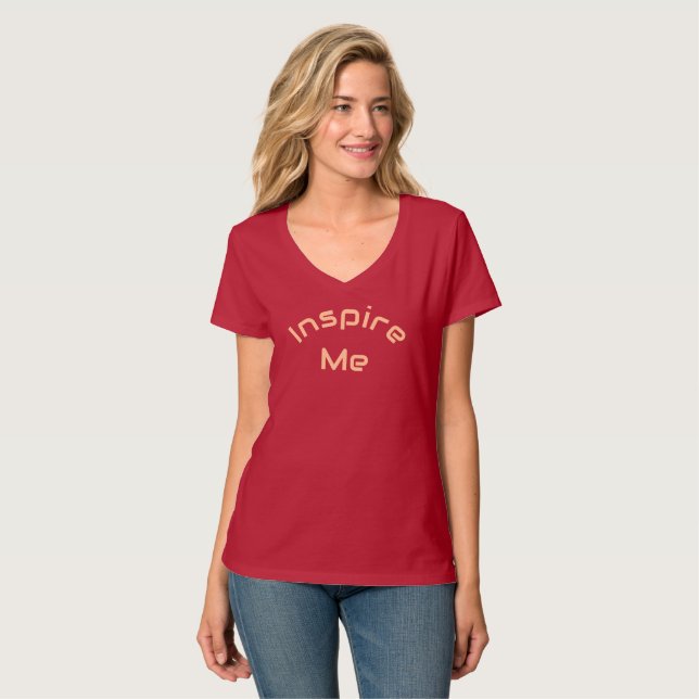 Camiseta Inspire Me (Frente Completa)