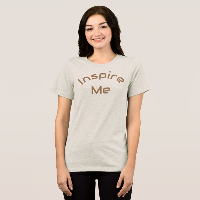 Camiseta Inspire Me (Frente Completa)