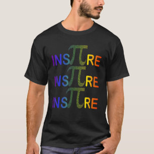 Camiseta Inspire Pi 3 14 Dia Nacional do Professor de Matem