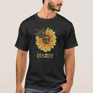 Camiseta Inspire Pi Day Legal Sunflower Mathematics 1