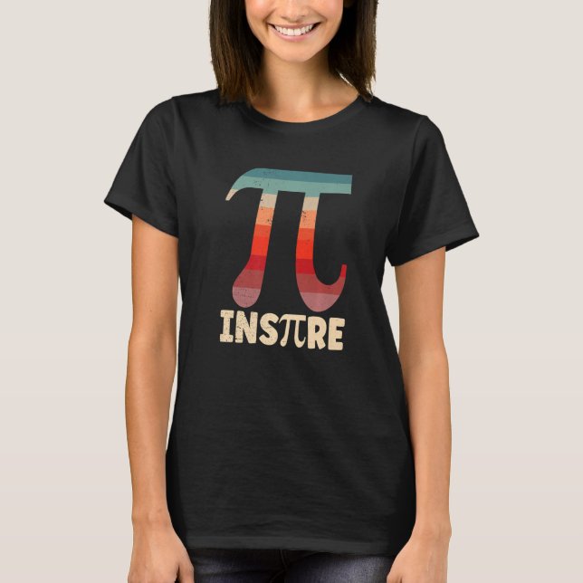 Camiseta Inspire Pi - Símbolo Math Day Professora Mathema (Frente)