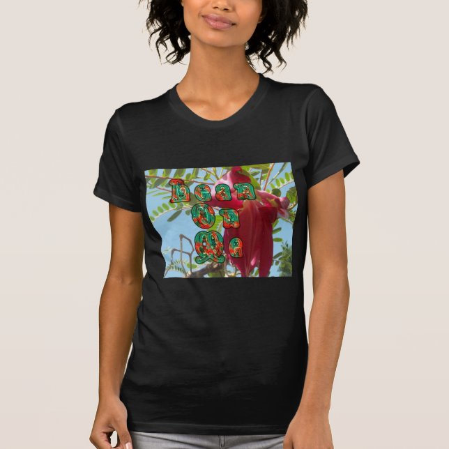 Camiseta Inspiron Lean On Me Floral Skyward Art Impressão (Frente)