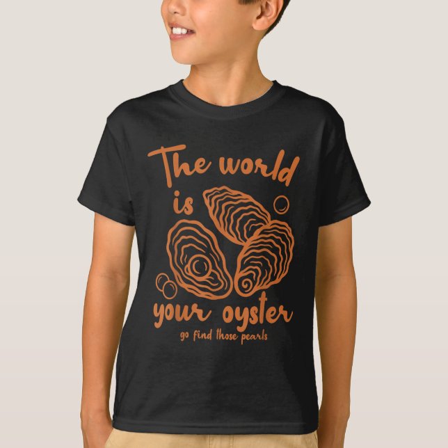 Camiseta Insred Motivation Ocean The World Is That Your Oys (Frente)
