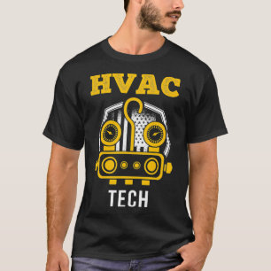 Camiseta Instalação CA do técnico HVAC Tech HVAC Reparman A