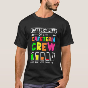 Camiseta Instalação da Cafeteria da Tripulação da Bateria d