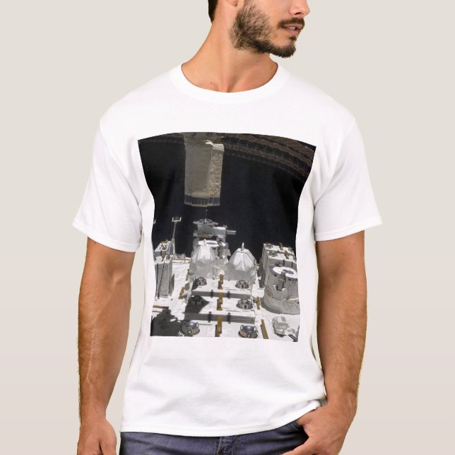 Camiseta Instalação do módulo de experimentação japonês exp (Frente)