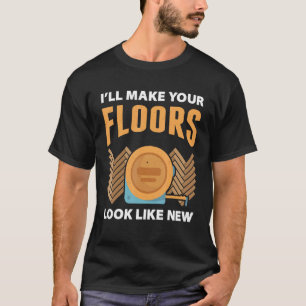 Camiseta Instalador De Pavimento Para O Carpete Do Instalad