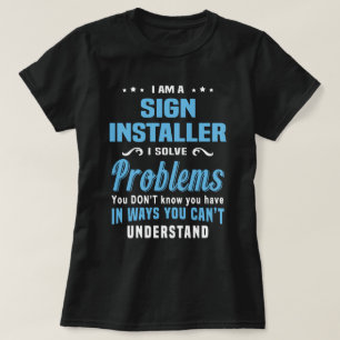 Camiseta Instalador de Sinais