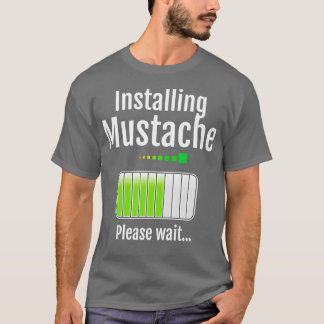 Camiseta Instale o bigode, espere sossegado