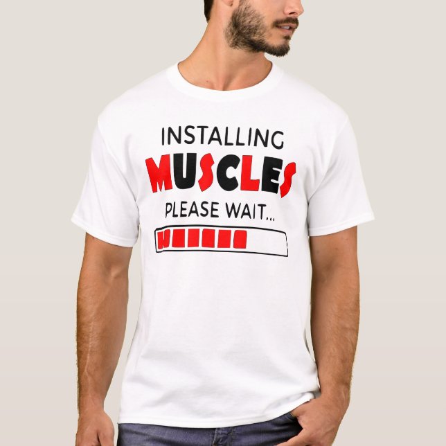 Camiseta Installing Muscles (Frente)