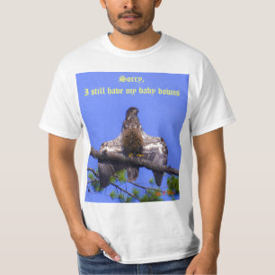 Camiseta Instantâneo grande engraçado com a águia americ