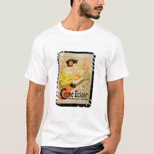 Camiseta Instante Dessert do Eclair do creme da propaganda