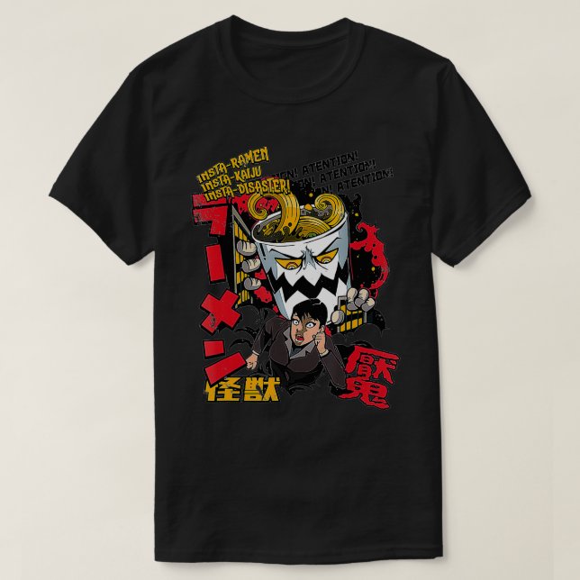 Camiseta InstaRamen Monster (Frente do Design)