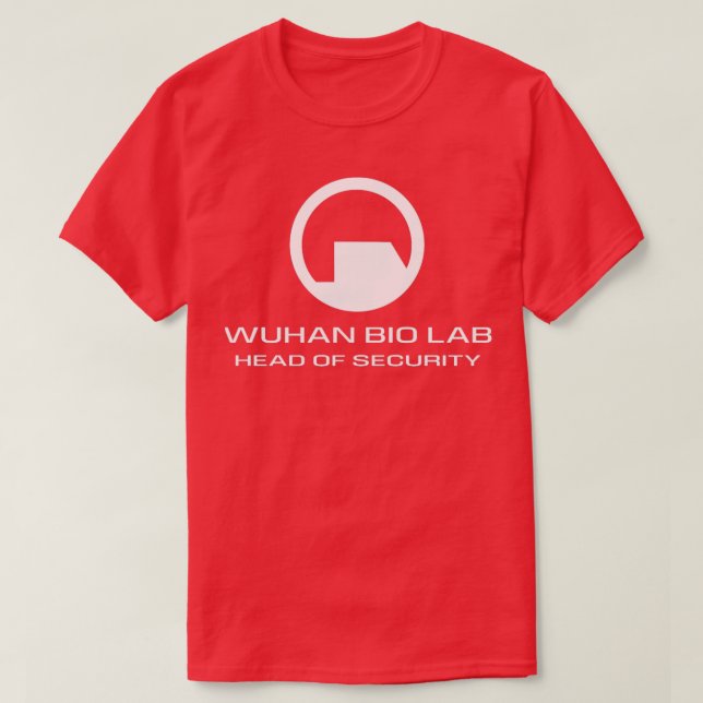 Camiseta instituto de virologia wuhan  (Frente do Design)