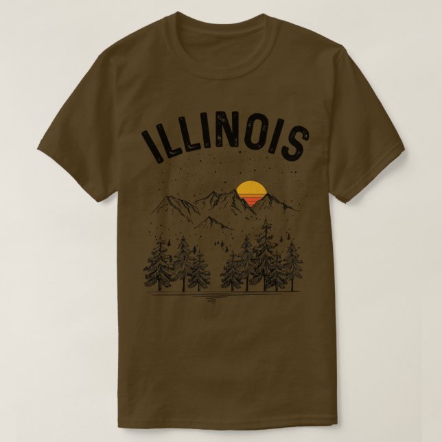 Camiseta Instituto Nacional de Imagem do Illinois (Frente do Design)