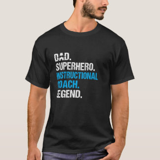 Camiseta Instrução de Ensino Instrucional de Super Herói do