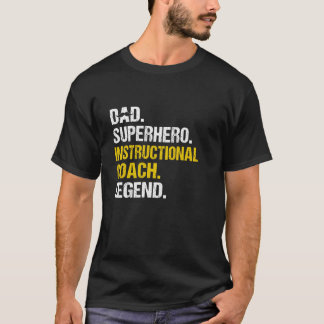 Camiseta Instrução de Ensino Instrucional de Super Herói do