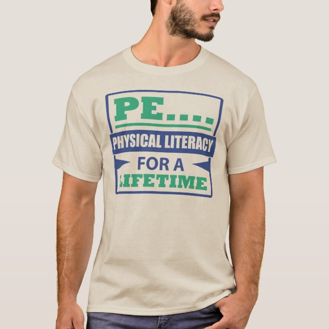 Camiseta Instrução física do PE… para uma vida (Frente)