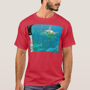 Camiseta Instruções de pose de tartaruga