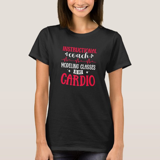 Camiseta Instructional Assistant School Instructional Coach (Frente)
