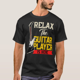 Camiseta Instrumentário de String do Leitor de Violão Vinta