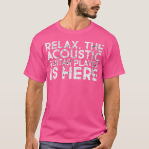 Camiseta Instrumento Acústico de Música de Violão Feminina