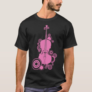Camiseta Instrumento Cello Violoncello Bass Violin String